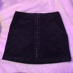 Black skirt